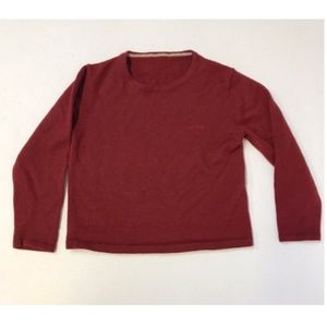 Boys Come Ca Du Mode Japanese Fashion Maroon Red